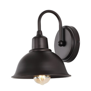 Frisco Farmhouse Industrial Iron LED Vanity - JONATHAN Y