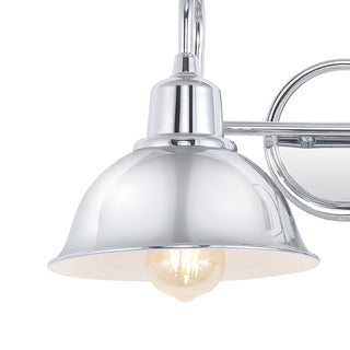 Frisco Farmhouse Industrial Iron LED Vanity - JONATHAN Y