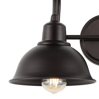 Frisco Farmhouse Industrial Iron LED Vanity - JONATHAN Y