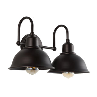 Frisco Farmhouse Industrial Iron LED Vanity - JONATHAN Y