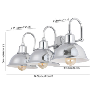Frisco Farmhouse Industrial Iron LED Vanity