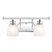 Beverly Metal/Glass Contemporary Modern LED Vanity Light