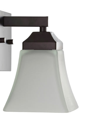 Staunton Iron/Glass Modern Cottage LED Vanity Light - JONATHAN Y
