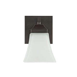 Staunton Iron/Glass Modern Cottage LED Vanity Light - JONATHAN Y
