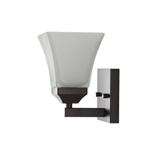Staunton Iron/Glass Modern Cottage LED Vanity Light - JONATHAN Y