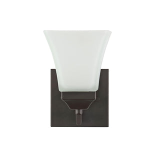 Staunton Iron/Glass Modern Cottage LED Vanity Light - JONATHAN Y