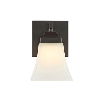 Staunton Iron/Glass Modern Cottage LED Vanity Light - JONATHAN Y
