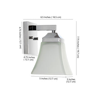 Staunton Iron/Glass Modern Cottage LED Vanity Light