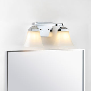 Staunton Iron/Glass Modern Cottage LED Vanity Light