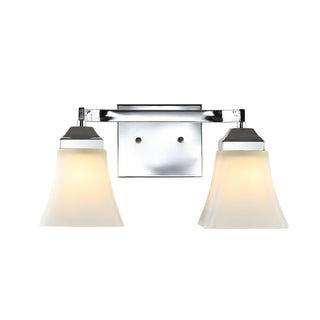 Staunton Iron/Glass Modern Cottage LED Vanity Light