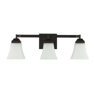 Staunton Iron/Glass Modern Cottage LED Vanity Light