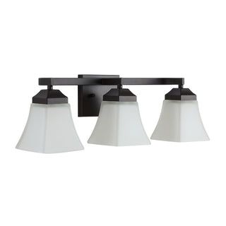 Staunton Iron/Glass Modern Cottage LED Vanity Light
