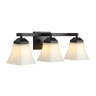 Staunton Iron/Glass Modern Cottage LED Vanity Light