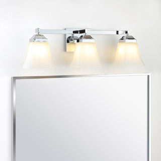 Staunton Iron/Glass Modern Cottage LED Vanity Light