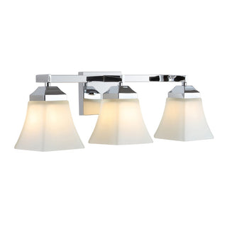Staunton Iron/Glass Modern Cottage LED Vanity Light