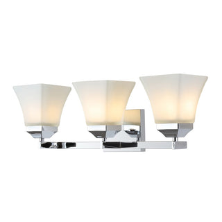 Staunton Iron/Glass Modern Cottage LED Vanity Light