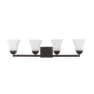 Staunton Iron/Glass Modern Cottage LED Vanity Light