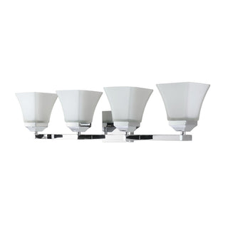 Staunton Iron/Glass Modern Cottage LED Vanity Light