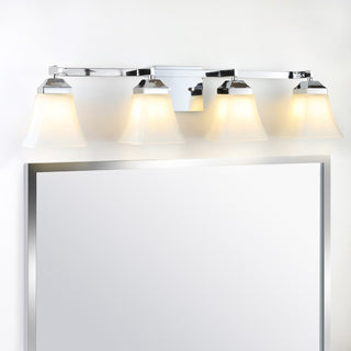 Staunton Iron/Glass Modern Cottage LED Vanity Light