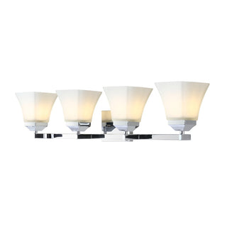 Staunton Iron/Glass Modern Cottage LED Vanity Light
