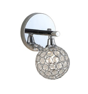 Maeve Iron/Glass Contemporary Glam LED Vanity Light