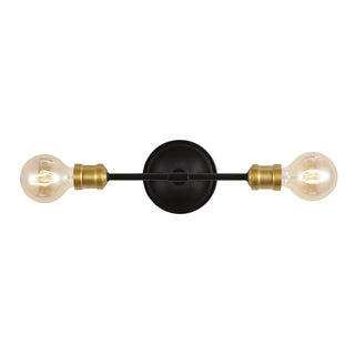 Jaxon 13.25" Industrial Farmhouse Iron LED Vanity - JONATHAN Y