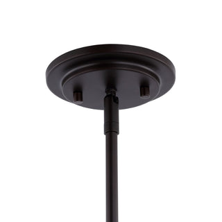 Cade 34.25" Metal Farmhouse Industrial LED Pendant - JONATHAN Y