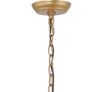 Iris 10" Iron Classic Modern Lantern LED Pendant - JONATHAN Y
