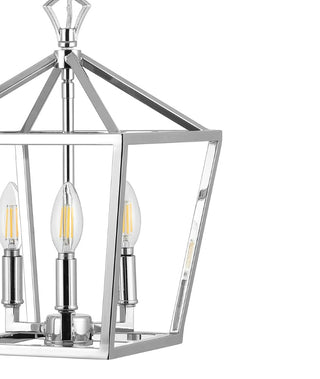 Iris 10" Iron Classic Modern Lantern LED Pendant - JONATHAN Y