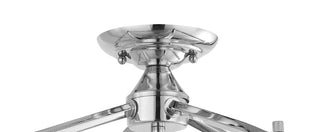 Plains Mini Lantern 12" Iron Modern Farmhouse LED Flush Mount - JONATHAN Y