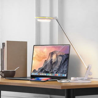 Dixon 18.5" Aluminum Contemporary Minimalist Adjustable Dimmable USB Charging LED Task Lamp - JONATHAN Y