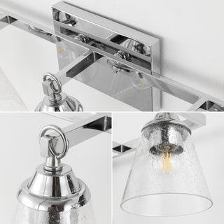 Marion Hurricane Metal/Glass Vanity