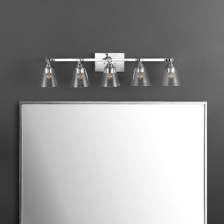 Marion Hurricane Metal/Glass Vanity