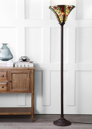 Williams Tiffany Style 71" Torchiere LED Floor Lamp - JONATHAN Y