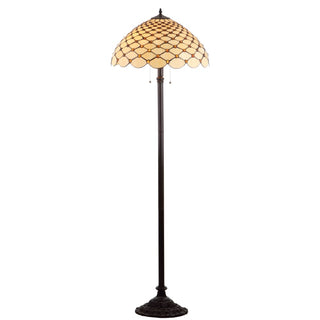 Lee Tiffany Style 62" LED Floor Lamp - JONATHAN Y