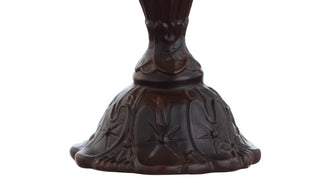 Campbell Tiffany Style 12.5" LED Table Lamp - JONATHAN Y