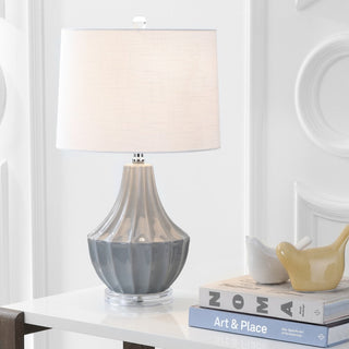 Tate 24.5" Ceramic LED Table Lamp - JONATHAN Y