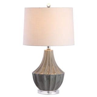 Tate 24.5" Ceramic LED Table Lamp - JONATHAN Y