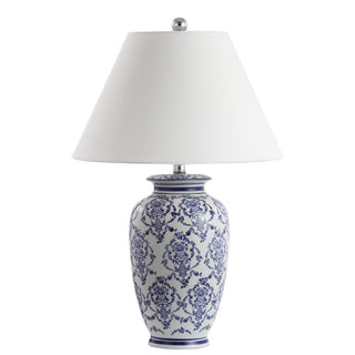 Juliana 26.25" Chinoiserie Ceramic LED Table Lamp - JONATHAN Y