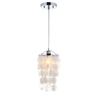 Cayla 7" Seashell LED Pendant Pendant - JONATHAN Y