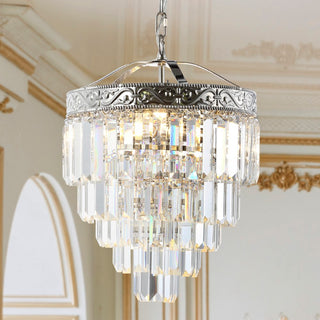 Wyatt 12" Crystal LED Chandelier - JONATHAN Y