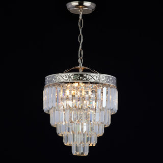 Wyatt 12" Crystal LED Chandelier - JONATHAN Y