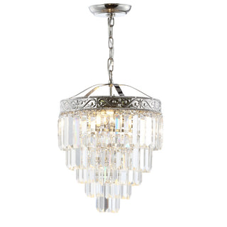 Wyatt 12" Crystal LED Chandelier - JONATHAN Y