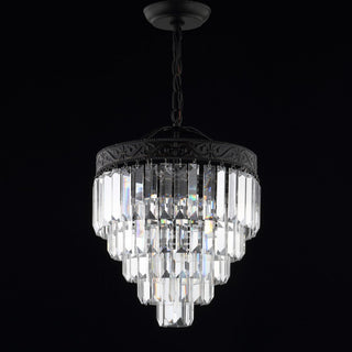 Wyatt 12" Crystal LED Chandelier - JONATHAN Y