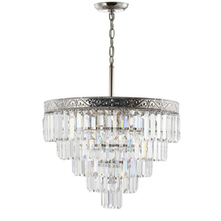 Wyatt 12" Crystal LED Chandelier - JONATHAN Y