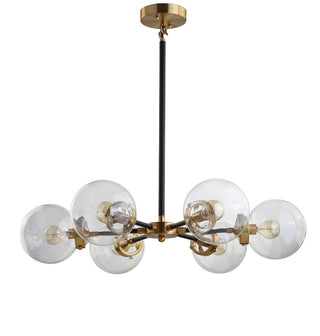 Caleb 28" Brass Cluster Pendant - JONATHAN Y
