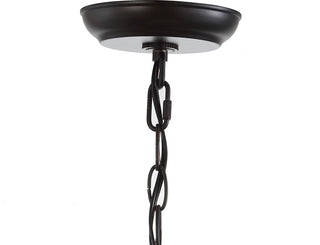 Stellaa 12" Moravian Star Metal/Clear Glass LED Pendant - JONATHAN Y