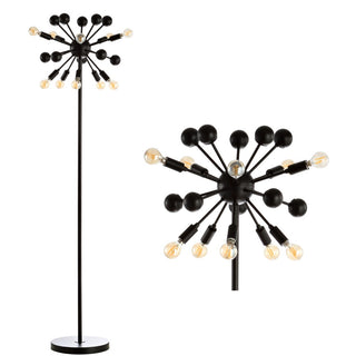 Orbit 63" Modern Sputnik Metal LED Floor Lamp - JONATHAN Y
