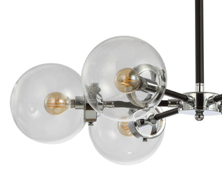 Caleb 28" Brass Cluster Pendant - JONATHAN Y