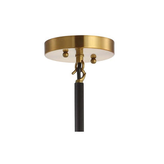 Caleb 28" Brass Cluster Pendant